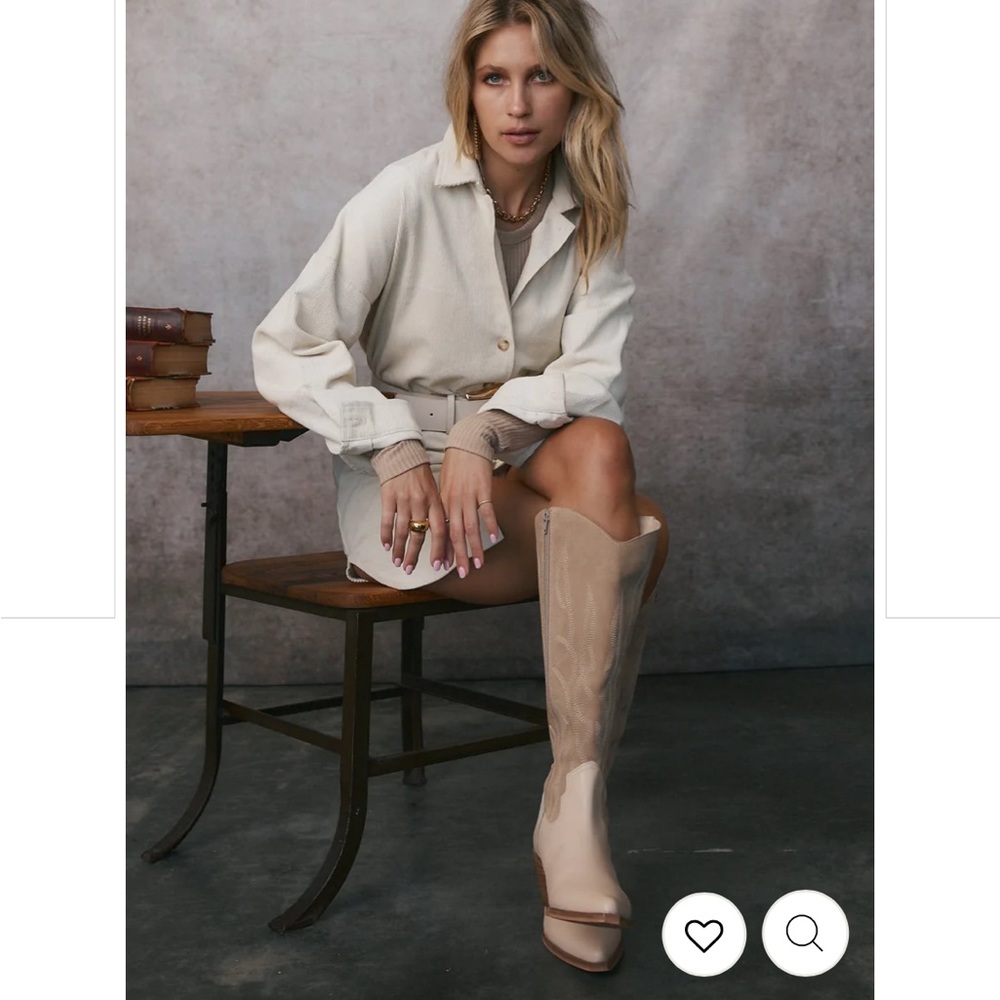 Matisse alpine ivory cowboy boots